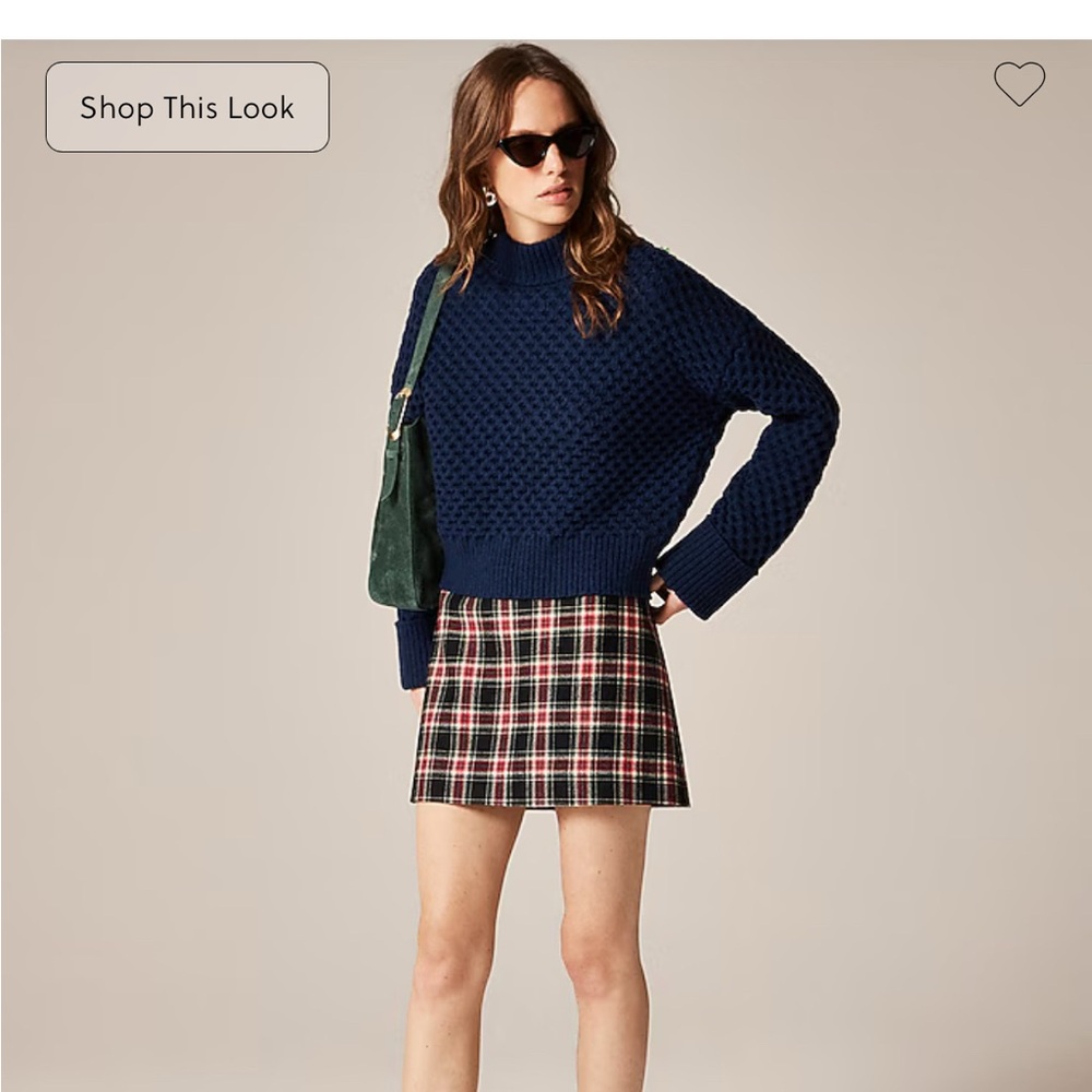 Jcrew Navy Knit Sweater